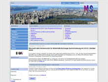 Tablet Screenshot of mssoft.ch